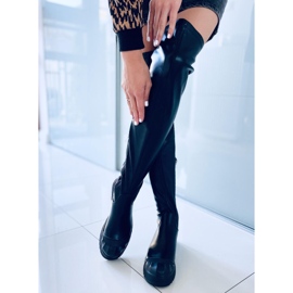 Hogan crne motorističke čizme crno 2