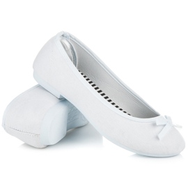 New Age Sportske balerinke s mašnom bijela 1