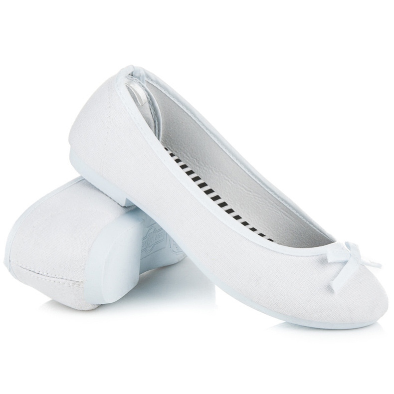 New Age Sportske balerinke s mašnom bijela 1