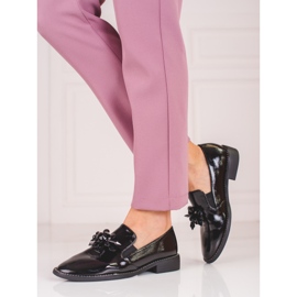 Ženske Shelovet lords od antilopa s ukrasima crno 1