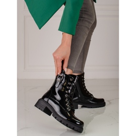 Ženske lakirane torbe Vinceza crno 2