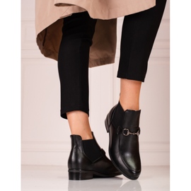 Ženske čizme Jodhpur peta Vinceza crna 1