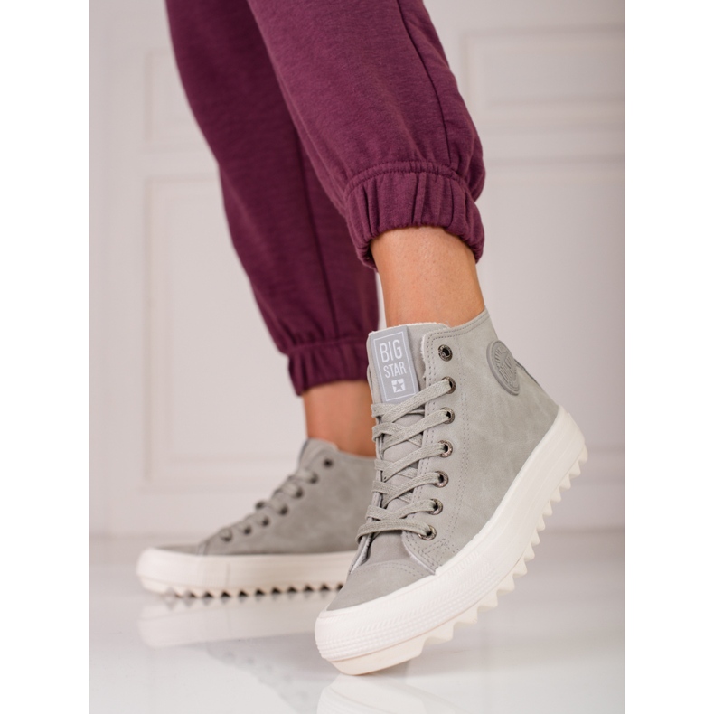Ženske tenisice Big Star EE274114 siva 1