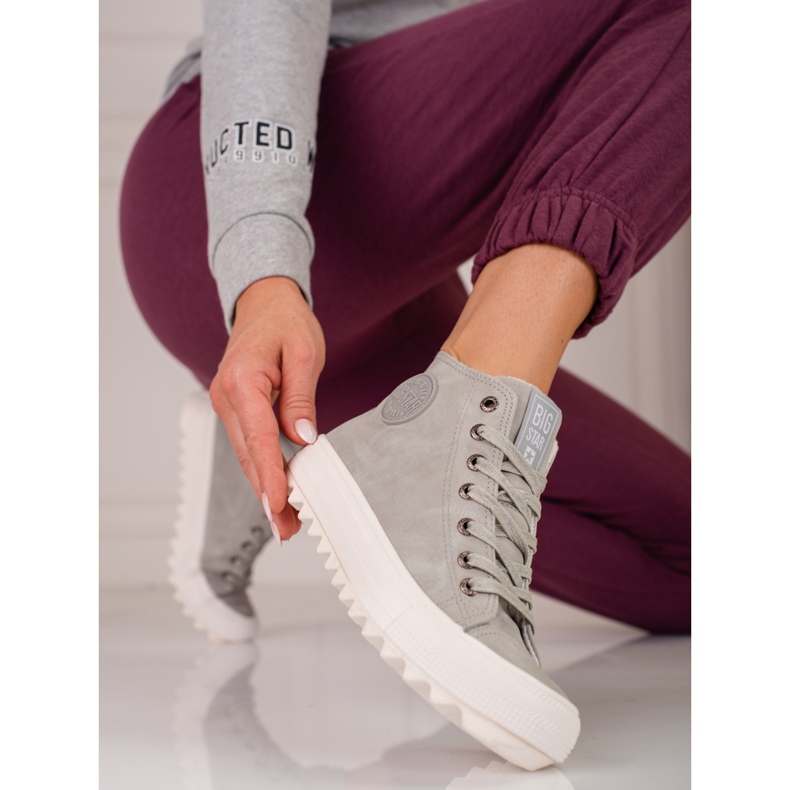 Ženske tenisice Big Star EE274114 siva 2