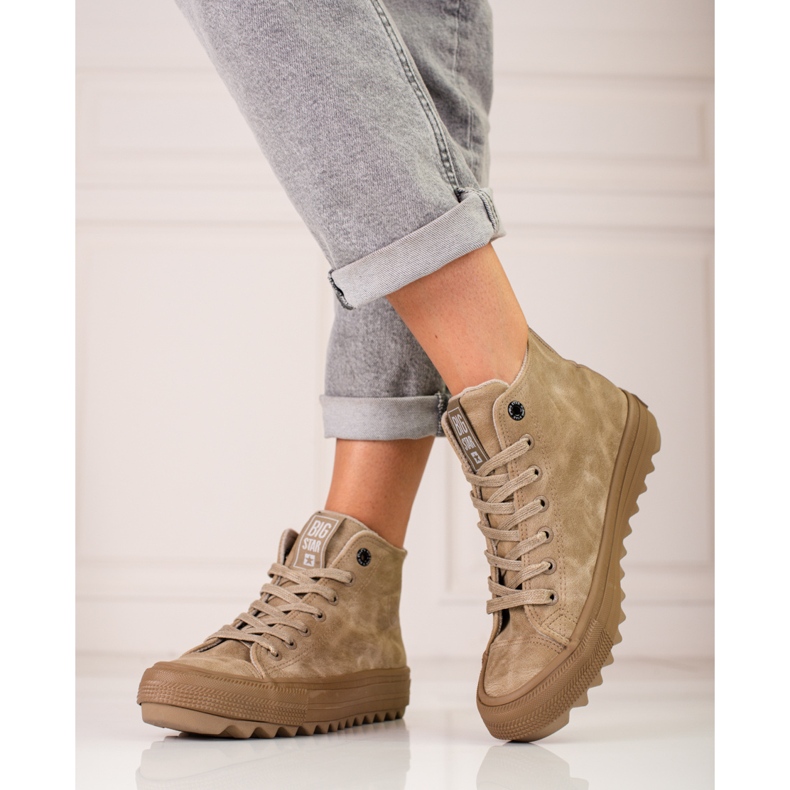 Ženske tenisice Big Star EE274071 bež 1