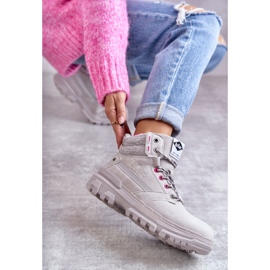 Ženske tople čizme Lee Cooper LCJ-22-01-1373 sive siva 1