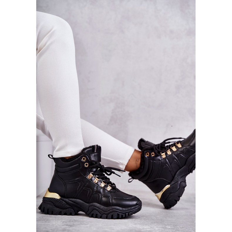 BM Ženske hareshaw crne izolirane zamke crno 2