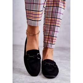 FB2 Mokasine od brušene kože s crnim Santi ukrasom crno 2