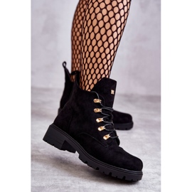 S.Barski Klasične ženske Telma čizme od antilop crne boje crna 1