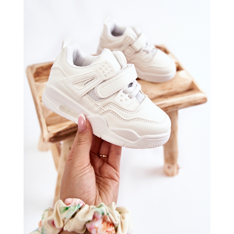 FR1 Dječja kožna sportska obuća Bijela Marisa 1