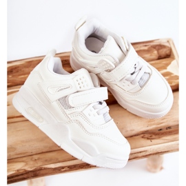 FR1 Dječja kožna sportska obuća Bijela Marisa 2