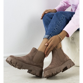 Mooca smeđe ženske čizme smeđa 2