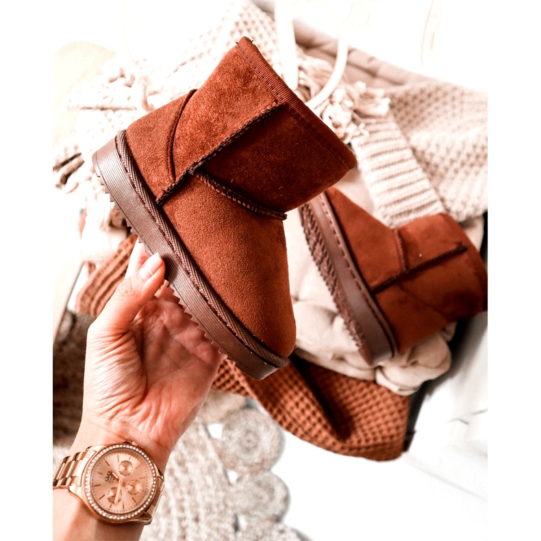 FR1 Dječje tople čizme Snježne čizme Brown Gooby smeđa 1