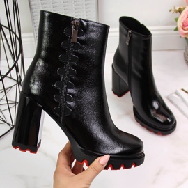 Crne Filippo ženske čizme na stup crna 2