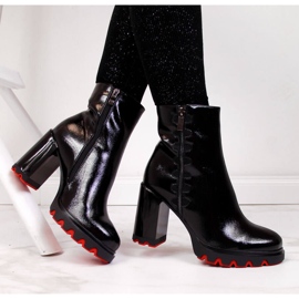 Crne Filippo ženske čizme na stup crna 1