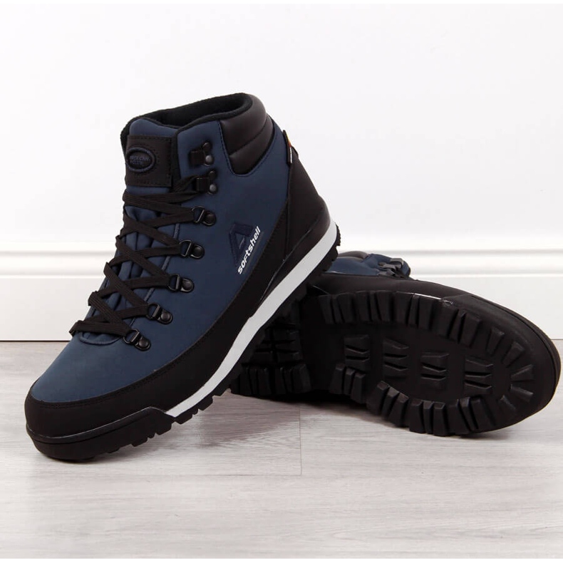 Trekking cipele vodootporne ugrijane tamnoplave American Club mornarsko plava 1