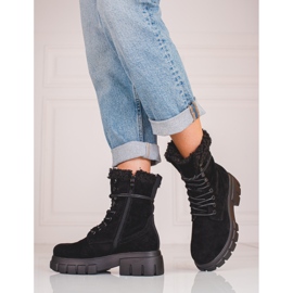 Ženske Shelovet izolirane crne radnice crno 1