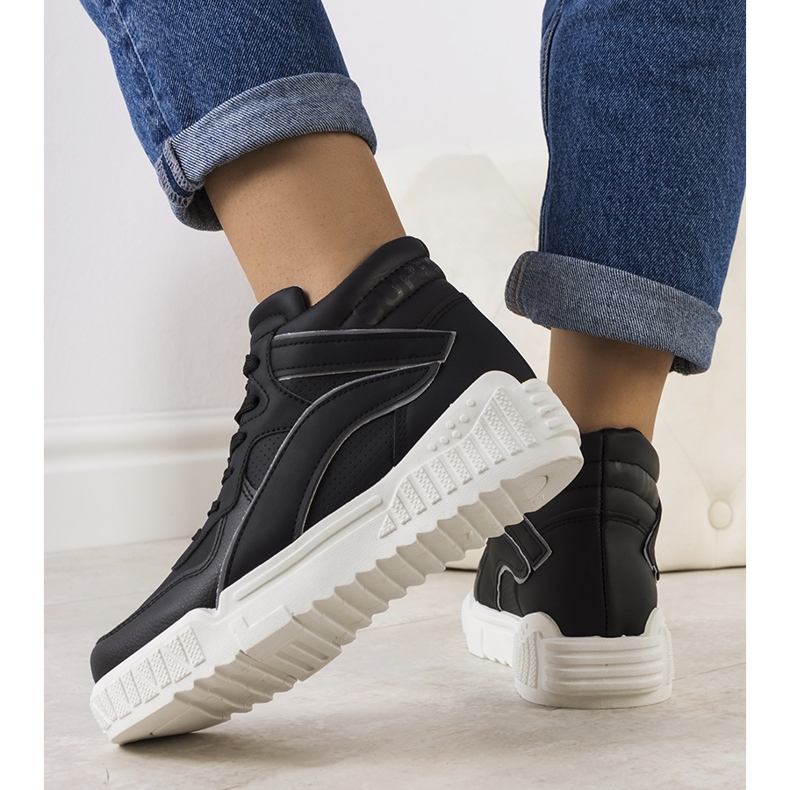 Crne Clyme tenisice do gležnja crna 1