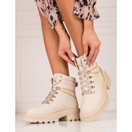 Bež ženske planinarske cipele sa Shelovet lancima 2