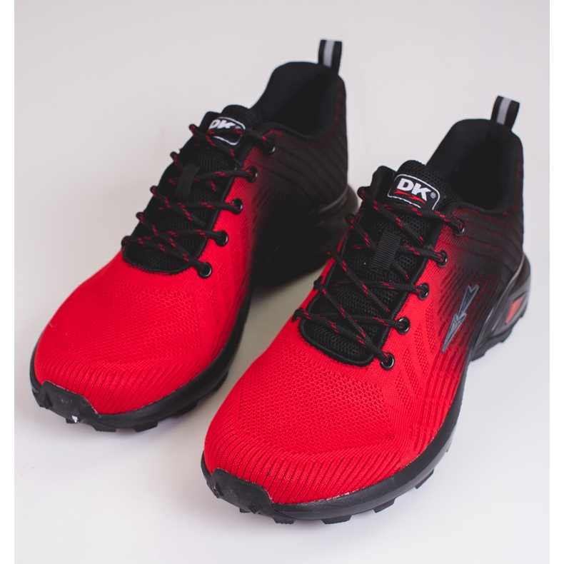 Muške crne i crvene sportske cipele DK crno crvena 1