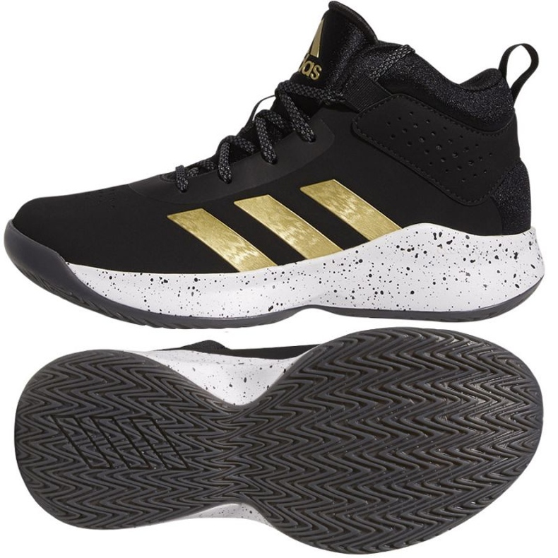 Adidas Cross Em Up 5 K Wide GX4790 tenisice za košarku crno crno 1