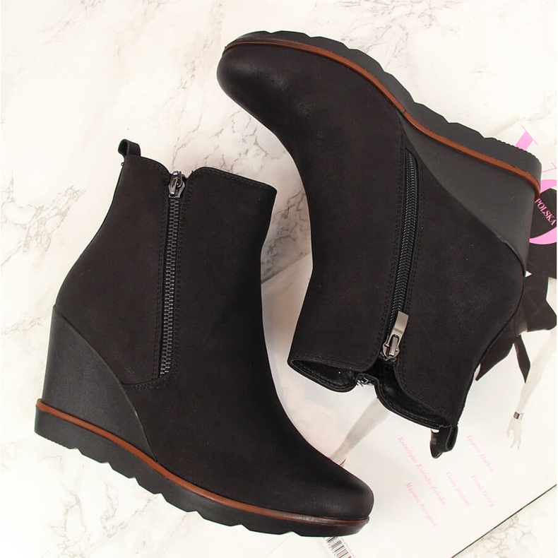 Black Filippo crne izolirane tenisice crna 2