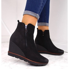 Crne čizme Filippo W PAW179 s izolacijom crna 2