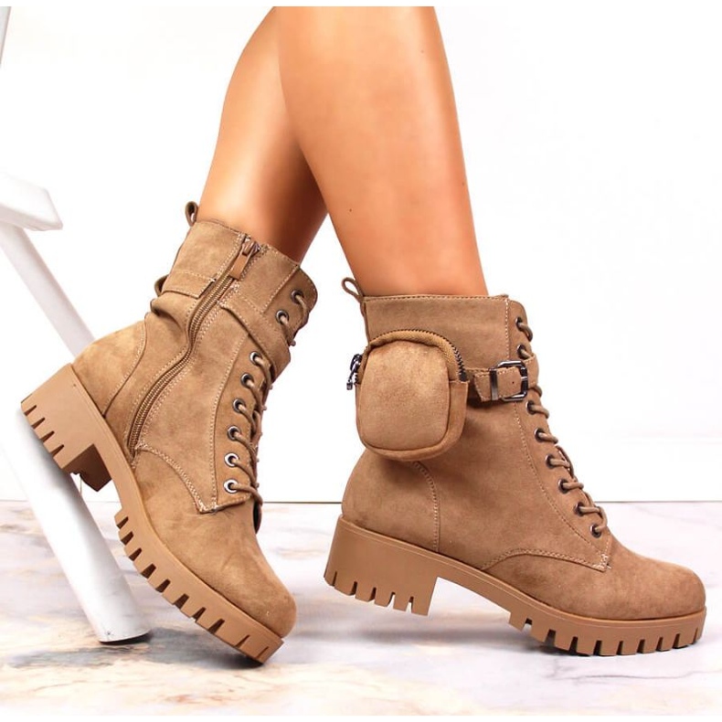 Traperi s džepom, izolirani antilop Jezzi W JEZ370 bež 1