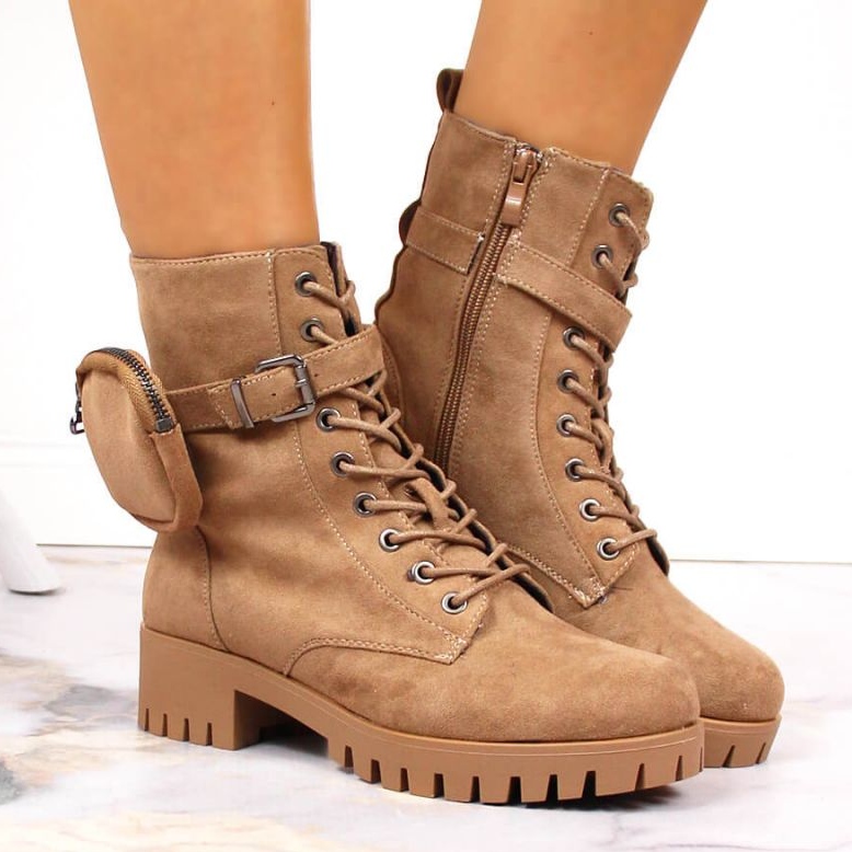 Traperi s džepom, izolirani antilop Jezzi W JEZ370 bež 2