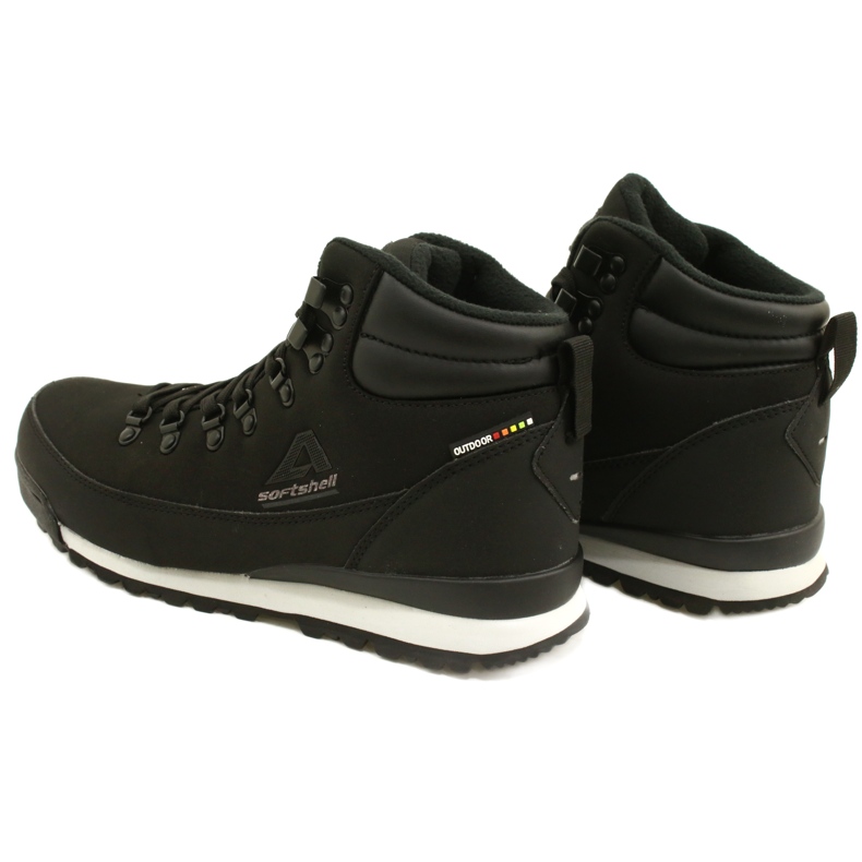 American Club Američke trekking zimske čizme Softshell WT60, crne crna 3