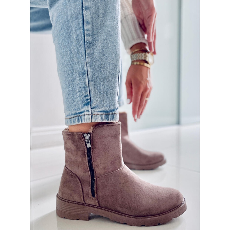 PA1 Kallen Khaki ravne čizme siva 2