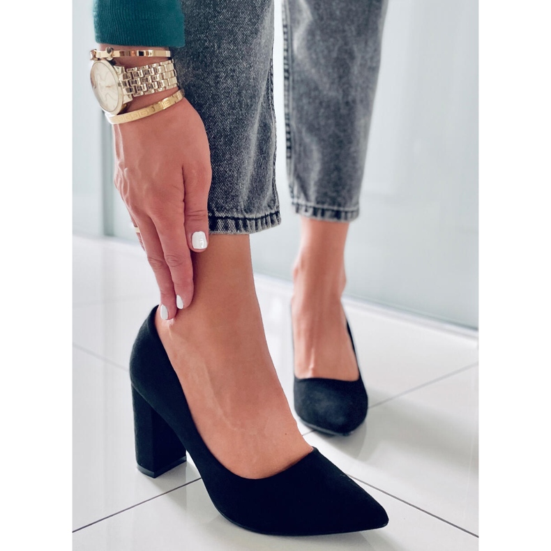 PA1 Cipele na Ivonne Black post crna 1