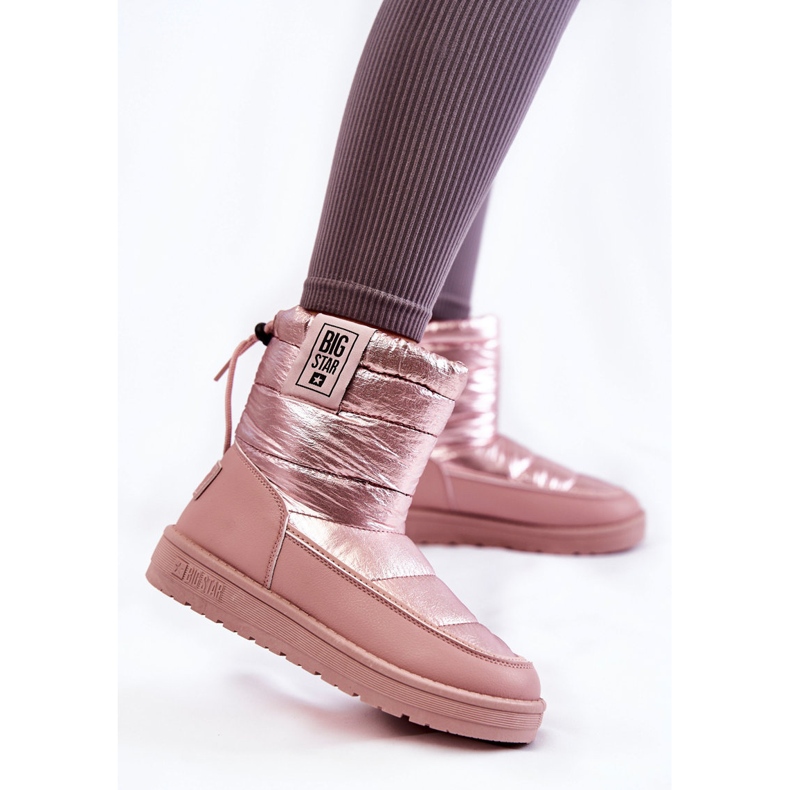 Ženske čizme za snijeg Big Star II274119 Pink ružičasta 2