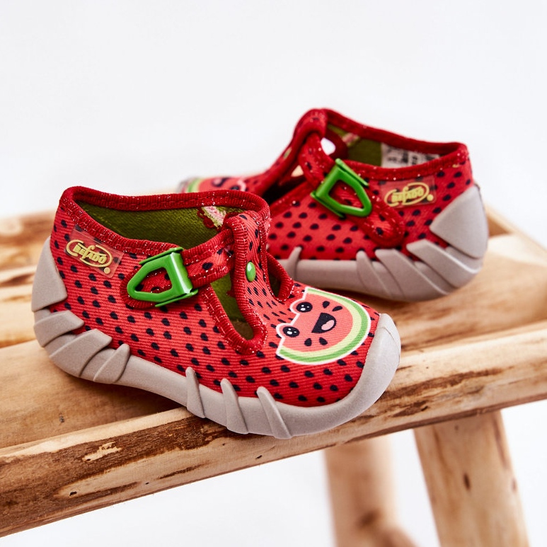 BEFADO S.A. Cipele Papuče Befado Watermelons 110P459 Red crvena 1