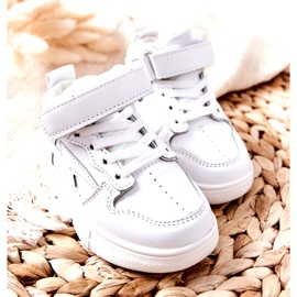 Dječja visoka sportska obuća Bijela 1