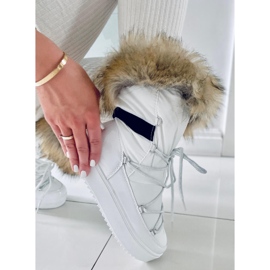 BM Amerie White ženske čizme za snijeg bijela 2