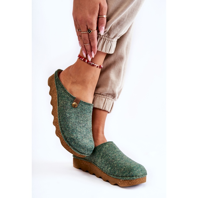 Kućne papuče Profilaktičke Inblu DK-08-007 Zelene zelena 2