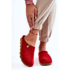 Kućne papuče profilaktičke Inblu DK-08-075 Red crvena 1