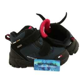 American Club Dečki softshell s mornarsko plavom membranom WT70 crna 4