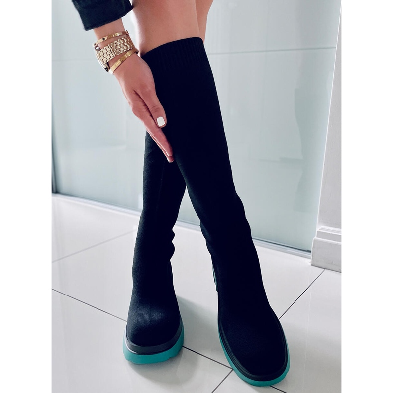 PA1 Gornji dio čizama Duff Blue crna višebojan zelena 2