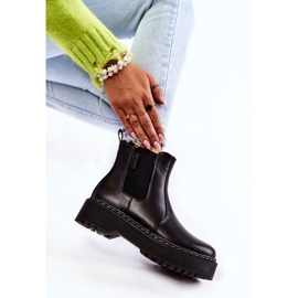 Tople natikače Big Star II274101 Crne crna 1