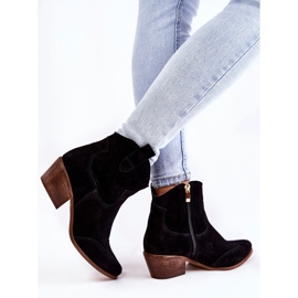 Ženske čizme Spitz Lewski Shoes 3236 crne crna 2