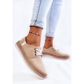 Ženske niske tenisice Memory Foam System Big Star Bež KK276005 1