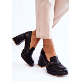 Lewski Shoes Kožne cipele Cipele Lewski 3195/2 crne crna 1