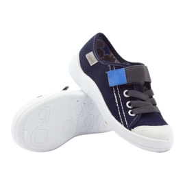 Papuče dječačke tenisice, repa, Befado 251x047 bijela višebojan plava siva 4