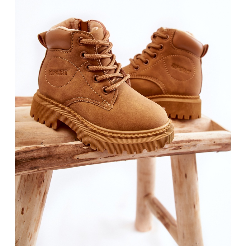 Dječje tople čizme Camel Cheddy smeđa 2