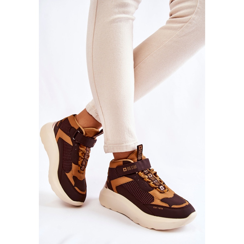 Ženska sportska obuća Memory Foam System Big Star KK274404 Smeđa 1