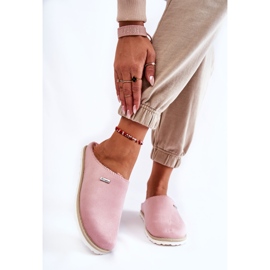 Domaće tople papuče Inblu CS-34-023 Pink ružičasta 1