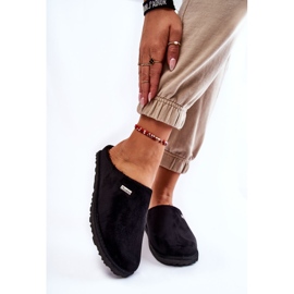 Domaće tople papuče Inblu CS-34-014 crne crna 1