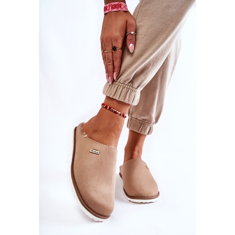 Domaće tople papuče Inblu CS-34-011 Bež 2